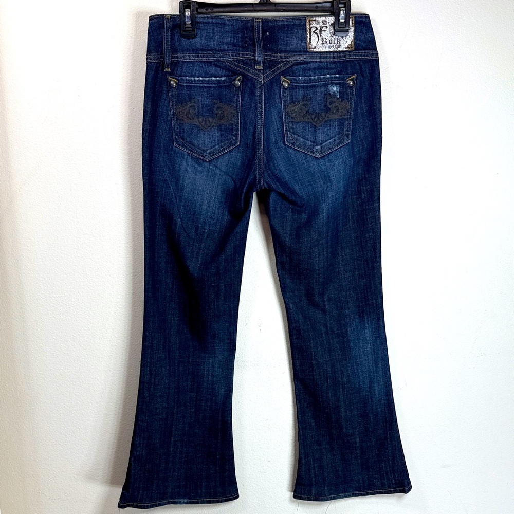 (W3) VTG RF Rock for Express
Women's size 10 jeans
Retro Mob Wife bootcut